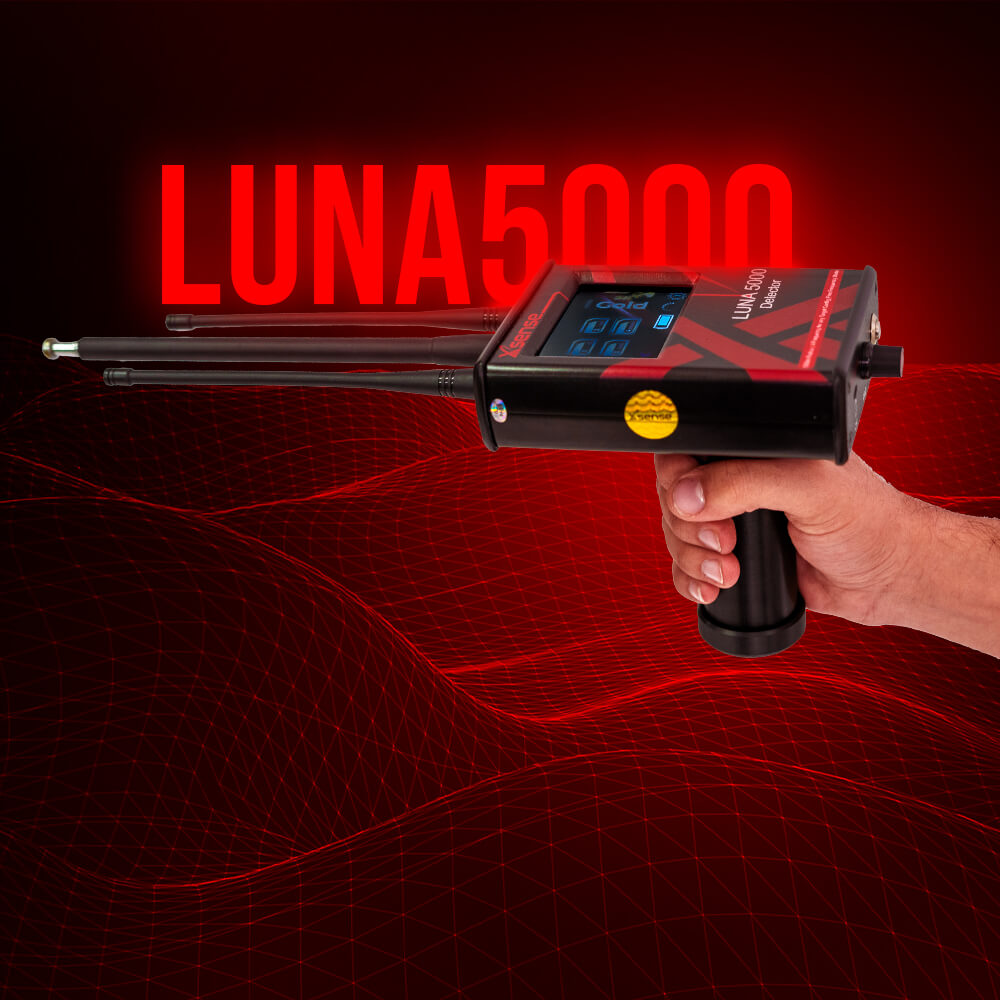 LUNA5000: كاشف المعادن Luna 5000 بشاشة لمس LCD ملونة و8 أوضاع بحث
